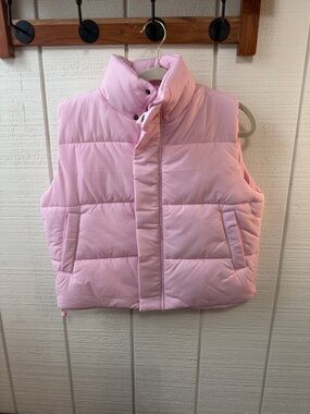 Panache Light Pink Puffer Vest